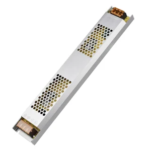 Ultra-Thin 12V 21A Power Supply LED Driver Adapter Low-Profile Design for Strip Lights and CCTV