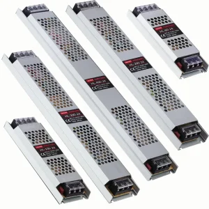 Ultra Thin 60W 100W 150W 200W 300W 400W LED Power Supply DC 12V/24V AC190-240V for LED Strips