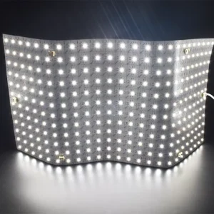 Ultra Thin Custom Size High Brightness Decorative Backlight Flexible SMD2835 LED Sheet Panel CRI 90 95 24W 288 LEDs Kitchen