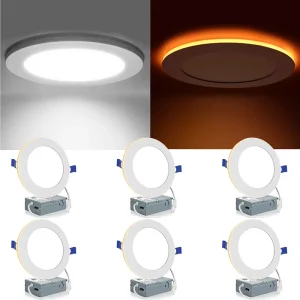 Ultra Thin Daylight Dimmable Can Killer Downlight 4″ 6″ 8″ LED Recessed Ceiling Lights Decoration Panel Lights Led Ceiling Light
