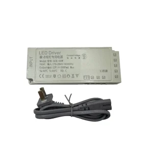 Ultra-Thin High Efficiency 12V 60W/100W/150W LED Driver with Overload Protection for Cabinet Wardrobe Lamp