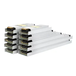 Ultra-Thin Indoor LED Power Supply Driver DC12V/24V Adjustable 400W IP20 LED Strip Light AC110-240V