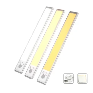 Ultra Thin LED Cabinet Lamp Cross Border Human Body Induction Desk Lamp for Bedroom Outdoor Kitchen Night Light Electric Strip