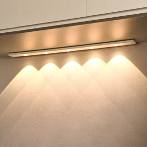 Ultra Thin LED Cabinet Light Human Body Sensor Modern Stair Wardrobe Night Light for Kitchen
