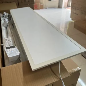 Ultra Thin LED Panel Light 1200x300mm 50W Flush Mount Ceiling Backlit Panel Lamp for Supermarket