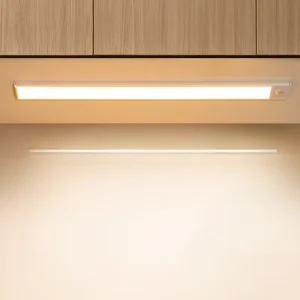 Ultra-Thin LED Sensor Light, Wireless Charging, Long-Strip Display Cabinet Lamp for Wine Cabinet and Wardrobe