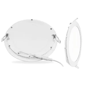 Ultra Thin Led Panel Light 3W 6W 9W 12W 15W 18W 24W 3000K 4000K 6000K Dimmable AC220V 12V Round Led Flat Panel Ceiling Light