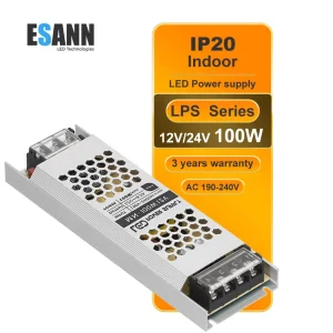 Ultra-Thin Long Strip Switching Power Supply for LED Light Strips and Advertising Light Boxes 12V 100W