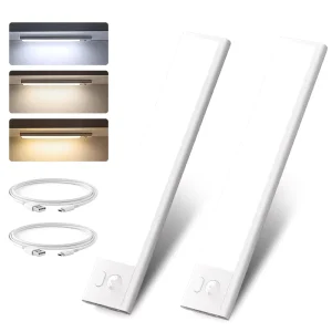 Ultra Thin Modern LED Kitchen Cabinet Light Rechargeable Sensor Counter Lamp