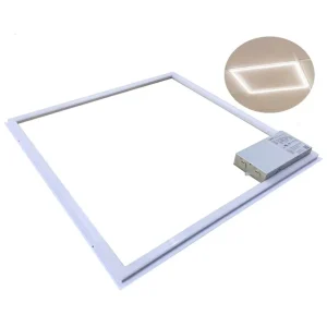 Ultra Thin Narrow Frame Commercial LED Panel Light 42W 120° Surface or Hanging Installation