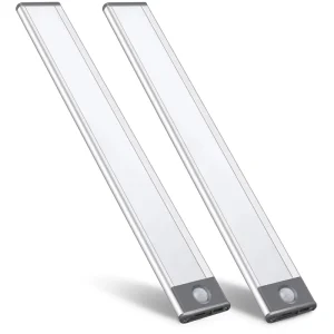 Ultra-Thin Rechargeable Magnetic LED Motion Sensor Light for Kitchen, Wine Cabinet, Closet, Wardrobe, and Cabinet