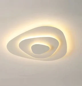 Ultra-Thin Round Iron LED Ceiling Light for Bedroom