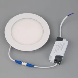 Ultra Thin Round Recessed LED Ceiling Panel Light 3W 6W 9W 12W 15W 18W