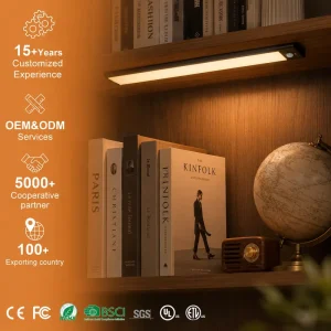 Ultra Thin Sensor Light Strip Self Adhesive Magnetic for Wardrobe and Wine Cabinet LED Source