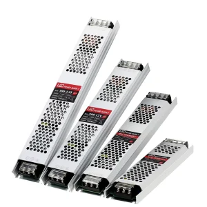 Ultra-Thin Switching Power Supply DC12V/24V Lighting Transformers 60W 100W 150W 200W 300W 400W LED Driver Adapter for LED Strip