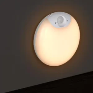 Ultra-Thin USB LED Sensor Night Light, Battery-Powered Bedside Lamp for Bedroom and Closet
