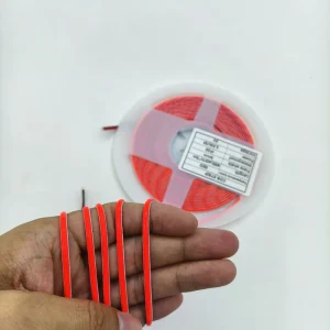 Ultra narrow 2.7mm Width 12V Red COB LED Strip Light IP20 Rated for Indoor Decoration and Sports Stadiums 5m roll