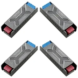 Ultra-slim AC 110V-220V to 12V 60W-400W Single-Output LED Driver for LED Lighting CE RoHS 0.88 Efficiency