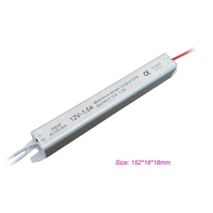 Ultra thin 110 264V Wide Voltage Transformer Switching Power Supply 12v 18w
