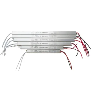 Ultra-thin 12V LED Strip Light Driver Slim Power Supply 1.5A 100W 12V 18W