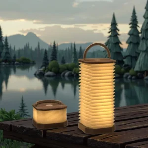 Unique Luxury 3D LED Table Lamps Rechargeable Night Lamp for Home Decor Bedside Lighting
