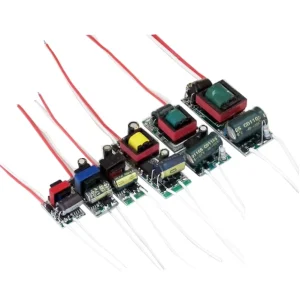 Universal AC 90-260V Full Voltage DC 12V-26V 250mA 3W 4W 5W 6W 12W Constant Current Open Frame LED Driver PCB Board