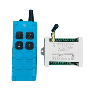 Universal ASK RF Receiver 12V 24V 36V 48V DC 10A 2CH Wireless Remote Control Switch for Garage