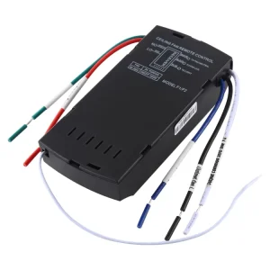 Universal Ceiling Fan Lamp Remote Control Kit 85-265V Timing Wireless Control Switch Wind Speed Adjustment Transmitter Receiver
