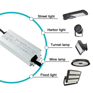 Universal Dimmable LED Driver 600mA 30W 50W 60W 80W Constant Current for Slim LED Strip Lights Waterproof Indoor/Outdoor