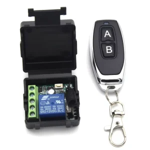 Universal Wireless Remote Control Switch DC 12V 1CH Relay Receiver Module RF 433 MHz Transmitter Smart Home Remote Controls