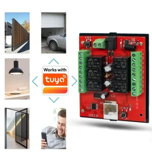 Universal Works with Tuya Switch 6 Channels WIFI Smart Relay Module Wireless RF Remote Control Receiver With Google Home Alexa