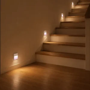 Upgrade Rechargeable Portable RGB Motion Sensor Night Lights for Bedroom Corridor Closet Pantry