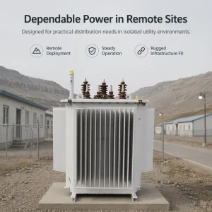 Urban Distribution 3D Wound Core Three-Phase Silicon Steel Oil-Immersed Transformer Custom KVA Voltage