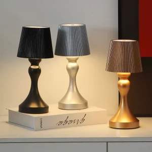 Usb Charging Nightlight Luxury Restaurant Bar Desk Lamp Romantic Bedroom Atmosphere Light Touch Switch