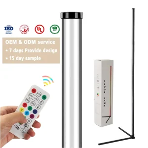 Vietnam Factory Direct Modern Vertical RGB WiFi Multicolor Floor Lamp