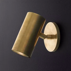 Vintage Distressed Modern American Style Wall Lamp Customizable Black