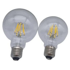 Vintage Filament Bulb E27 A60 G80 G95 G125 Globe Glass AC220V 2200K 6000K LED Edison CRI80 3000lm Residential 360 Beam Angle