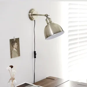 Vintage Iron Art Wall Lamp LED E26 Home Decoration Living Room Bedroom Bedside Corridor Hotel Station Night Light