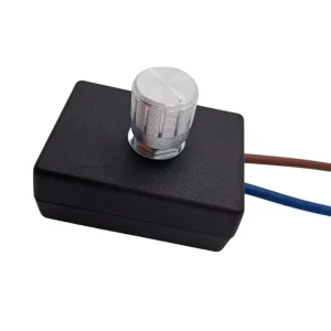 WK-2300I UL-Listed Triac Rotary Dimmer Switch Built-In for Standard Wall Panel Light Dimming Control
