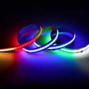 WS2805 SPI FCOB RGBCCT Addressable LED Strip 24V 840 LEDs IP30 15mm PCB