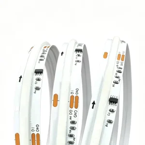 WS2811 576 720 LEDs/m RGB COB LED Strip Light 8W/m 16W/m 10mm 12mm RGBIC Flexible COB LED Strip for Home Office Building