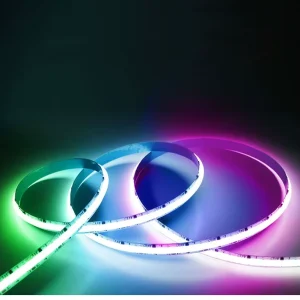 WS2811 Pixel Programmable COB LED Strip 12V 24V Addressable Multicolor SPI RGBW LED Strip Light