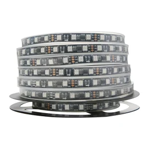 WS2811 RGB LED Strip Light 30 48 60 LEDs 5050 SMD Addressable External 1 IC Control 3 Leds Digital Strip 12V