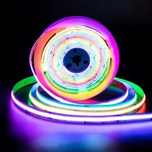 WS2811 RGBIC COB LED Strip Pixel Addressable Full Dream DC 24V RGB RGBW Flexible Tape Light 720LEDs m Smart COB LED Strip Light