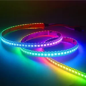 WS2811 WS2812B WS2815 IC LED Strip 5V 12V 30 60 96 144 LEDs Individually Addressable Smart Waterproof TV RGBIC LED Strip