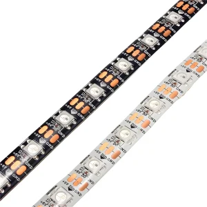 WS2812 5V 60D 2812 RGBIC DMX512 Programmable Addressable Chasing LED Light Strip for Disco Bar Decoration
