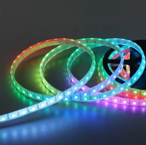 WS2812B Addressable LED Strip 5m 5V 30/60/144 LEDs 5050 Roll 10mm/12mm Smart LED Light