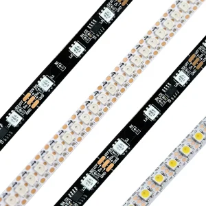 WS2812B Smart Strip Lights 60 Addressable RGB Pixels Per Meter DC5V Digital 5050 RGB SK6812 Led Strip with Built In Ic