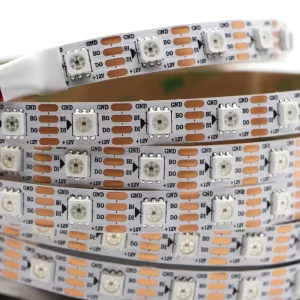 WS2815 Led Strip 12V Addressable Flexible LED Strip Individually 30 60 144Pixels Breakpoint Resume Dream Color RGBIC Led Light