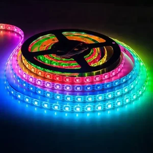 WS2815 WS2812B Addressable RGB LED Strip 5V 12V Dream Color 30 60 144 LEDs m Programmable Smart Pixel Tape OEM Factory Direct